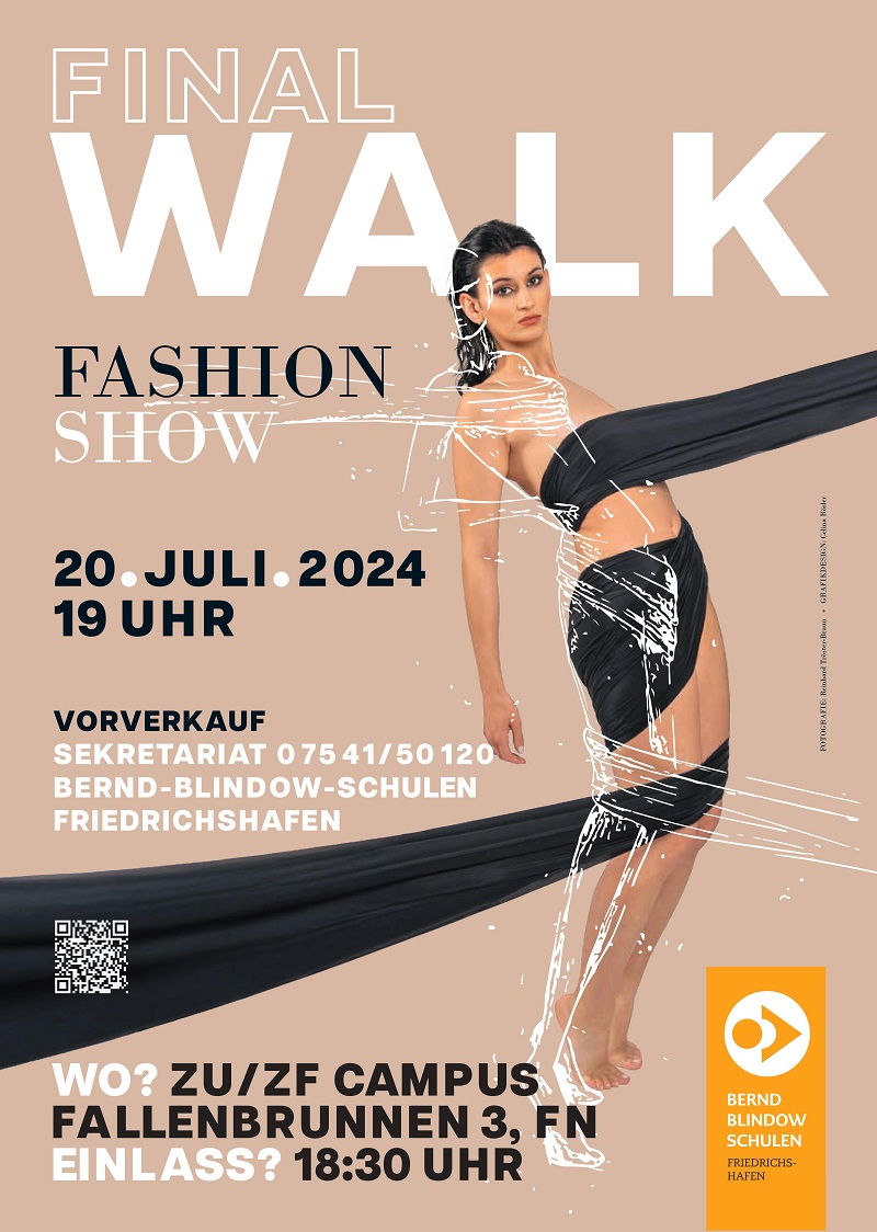 Modenschau 2024 Plakat