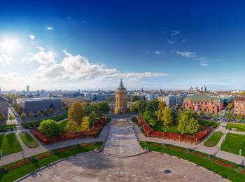 Panorama von Mannheim