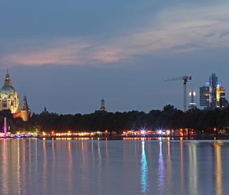 Der Maschsee in Hannover